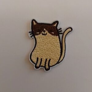 Cat Whimsy IRON ON Patch